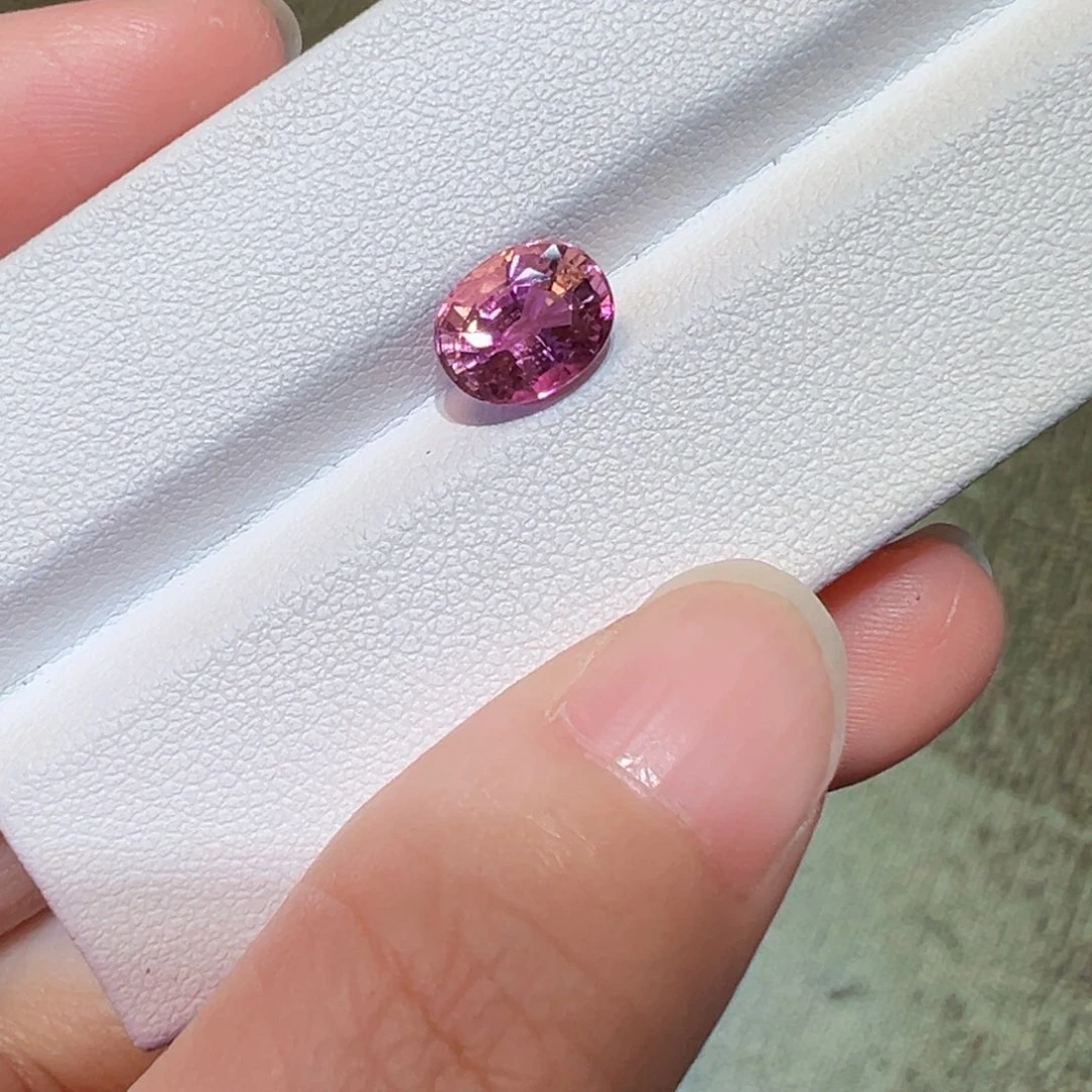 碧玺珠宝半成品未镶嵌2.37ct粉碧