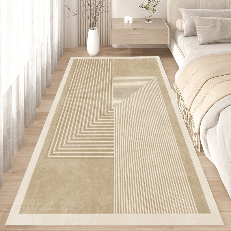 440【100*200】硅藻泥客厅地毯入户玄关垫高级感家用卧室床边地毯