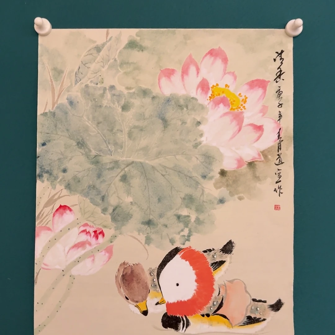 国画董老师作品画作