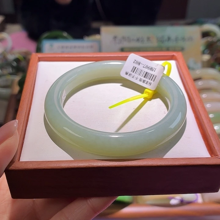 和田玉未镶嵌手镯36 56 57