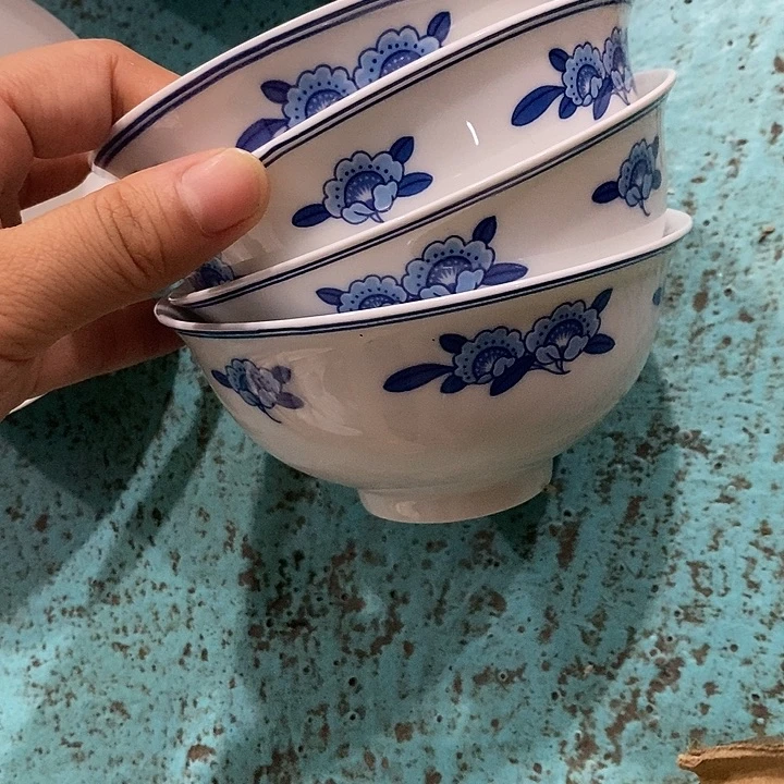 摆件芬****^红叶双蕾花5寸碗