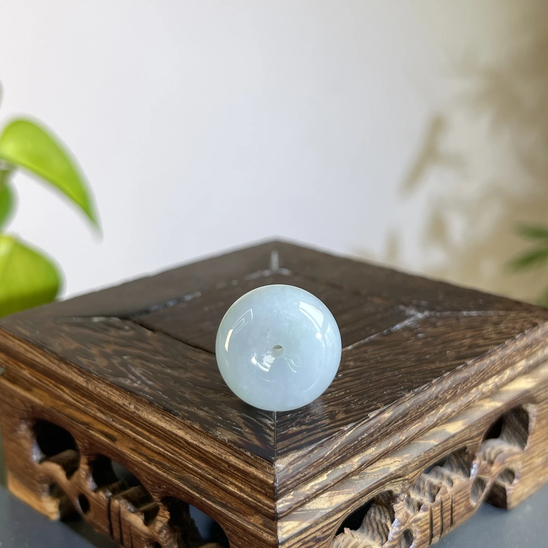 JTW24-23 天然缅甸翡翠A货 平安扣