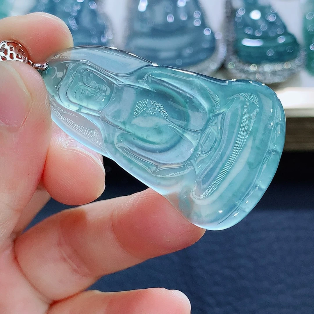 未镶嵌挂件翡翠翡翠