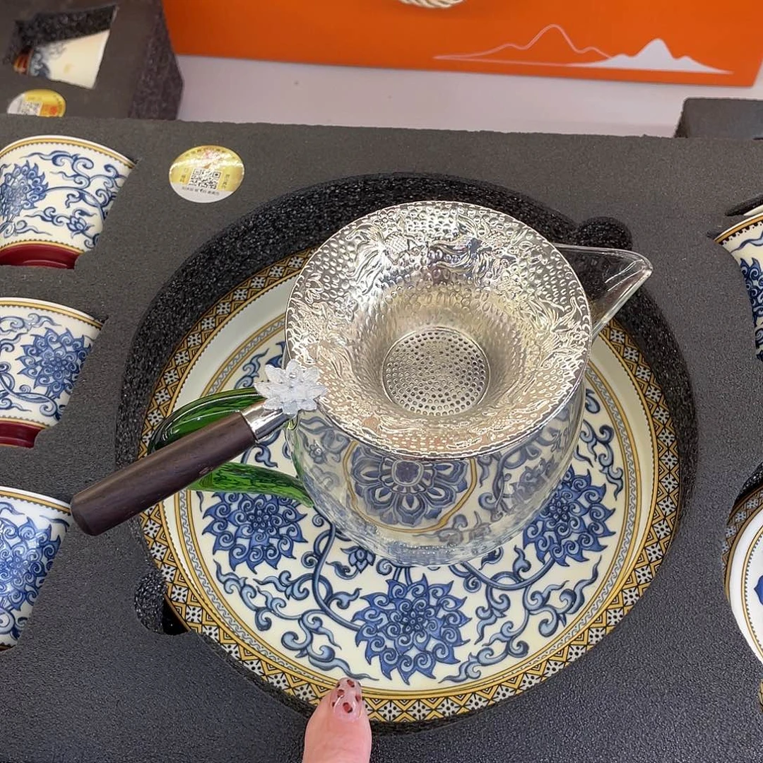 陶景德陶瓷盖碗茶具