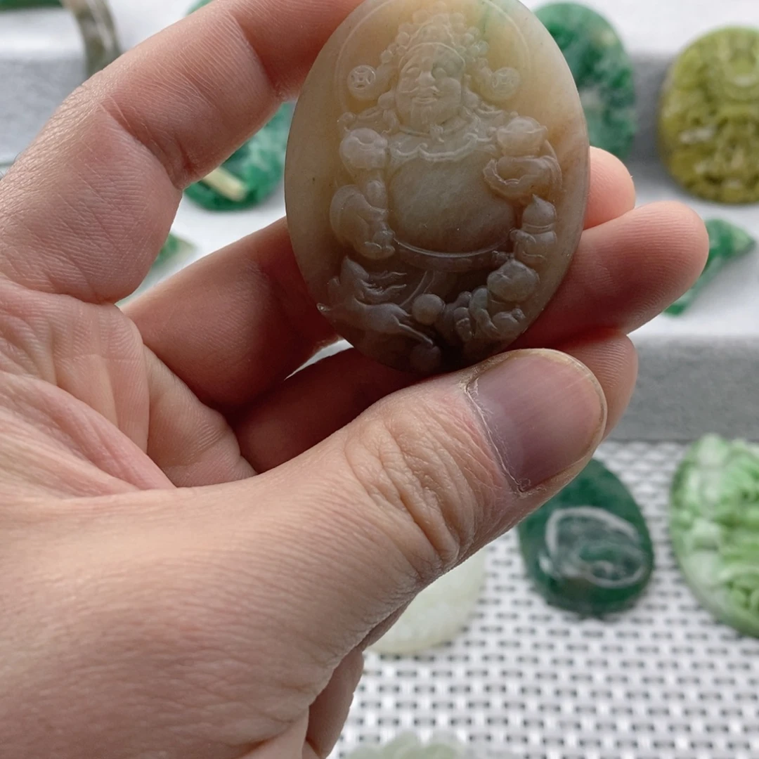 独山玉未镶嵌吊坠(不含链)