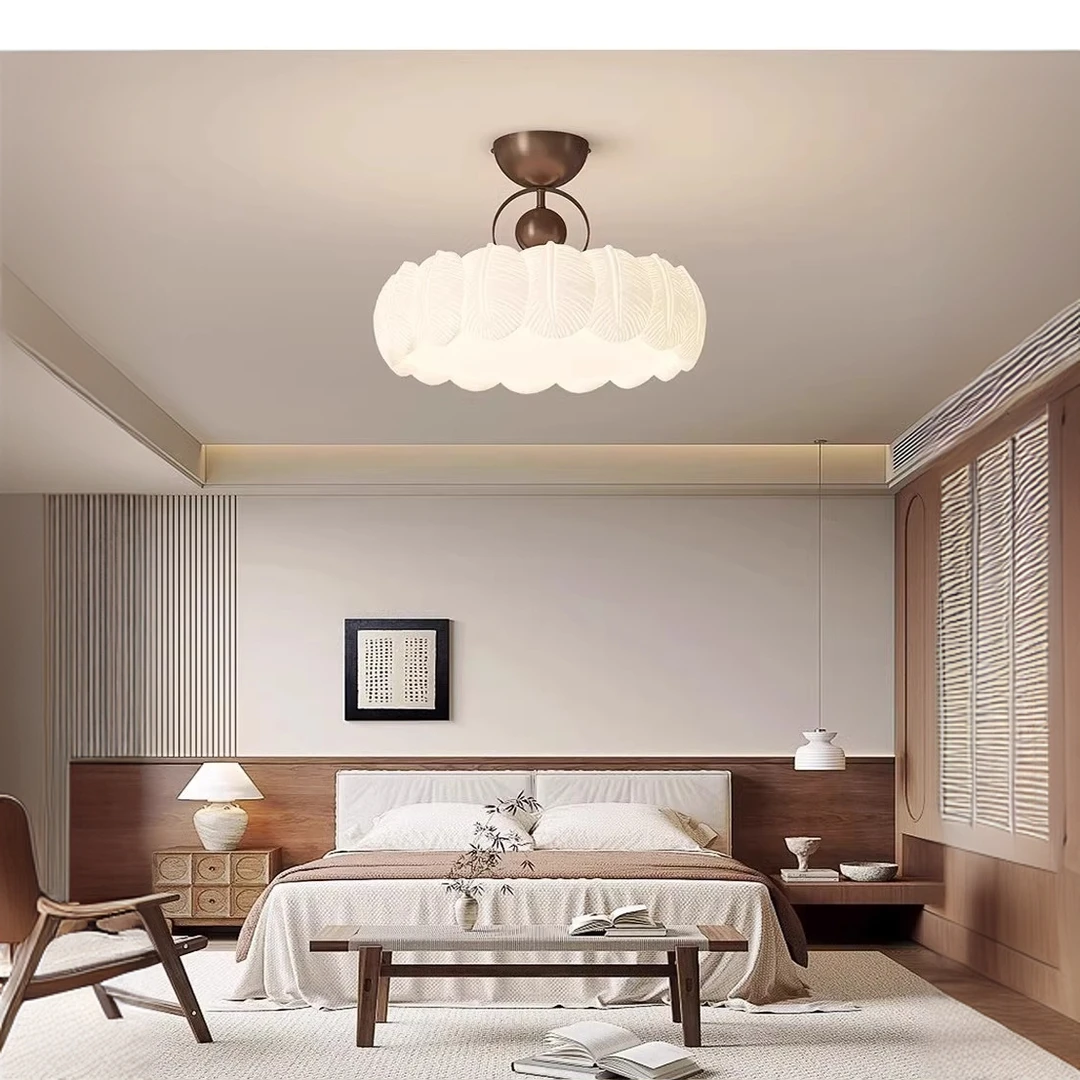 客厅灯卧室书房简约房间护眼法式简约阳台灯吸顶灯轻奢复古