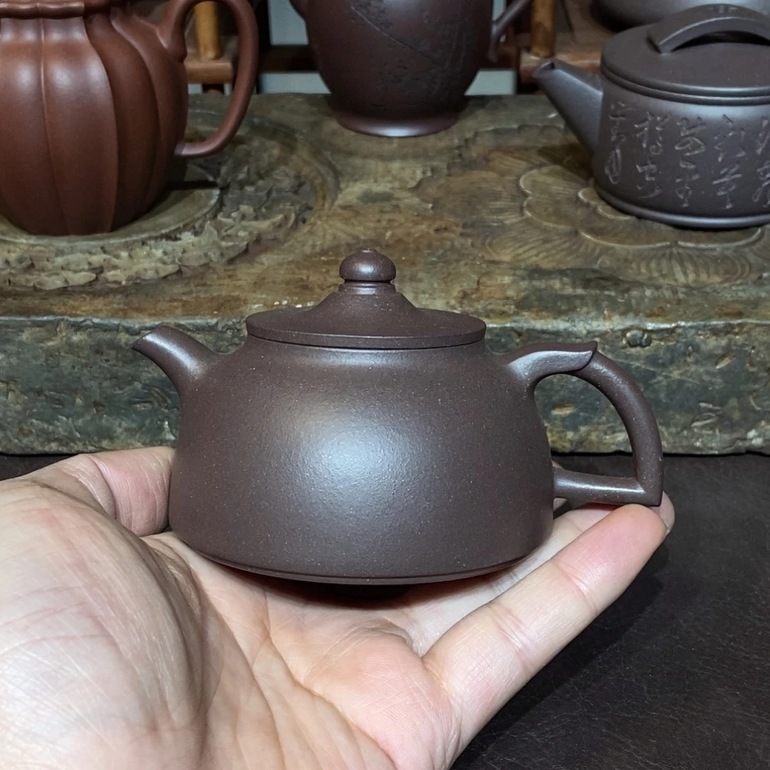 茶壶紫砂全手200容量