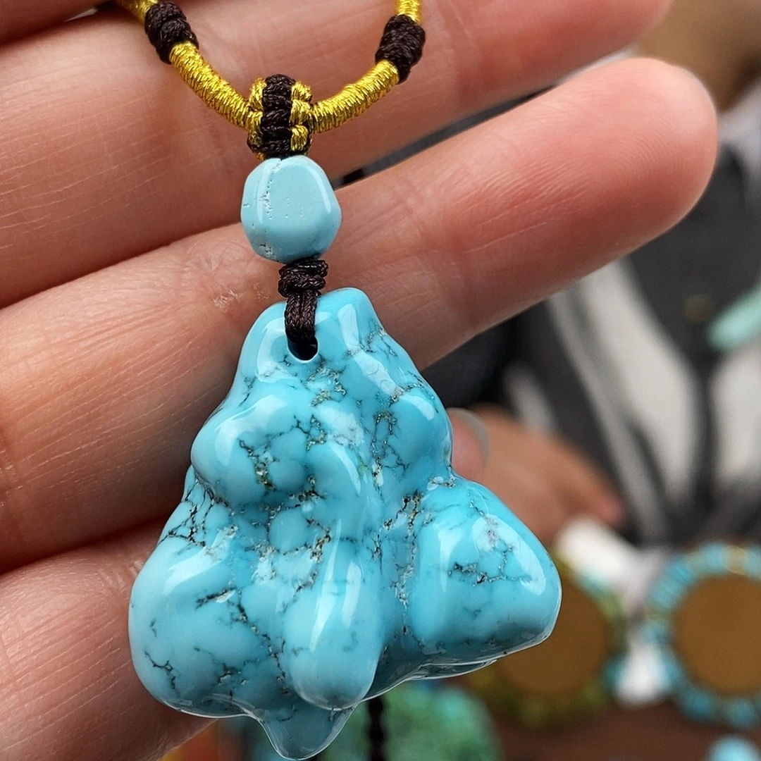 绿松石未镶嵌原矿