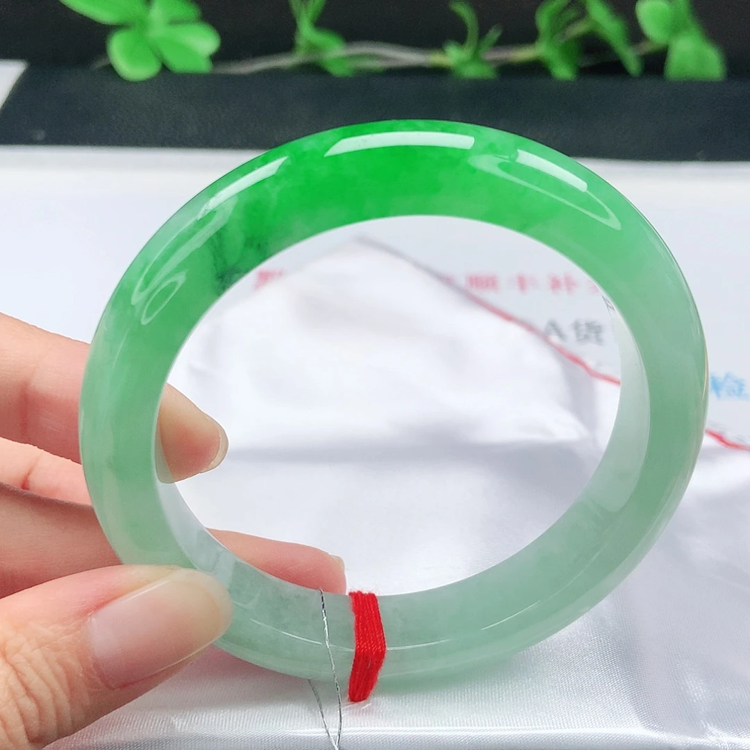 翡翠未镶嵌手镯59➕圈