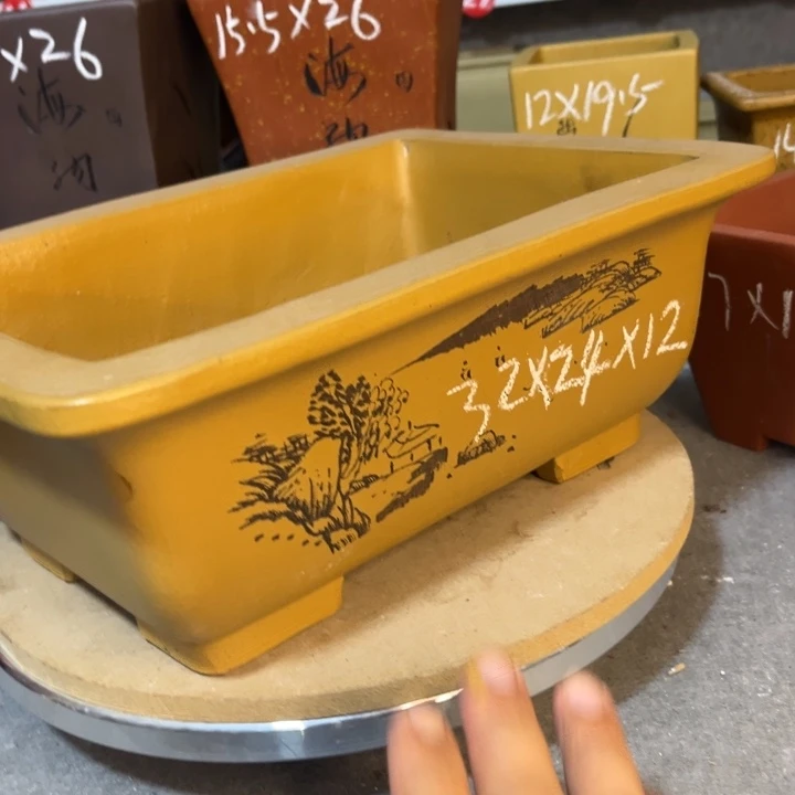 紫砂花盆宜兴紫砂