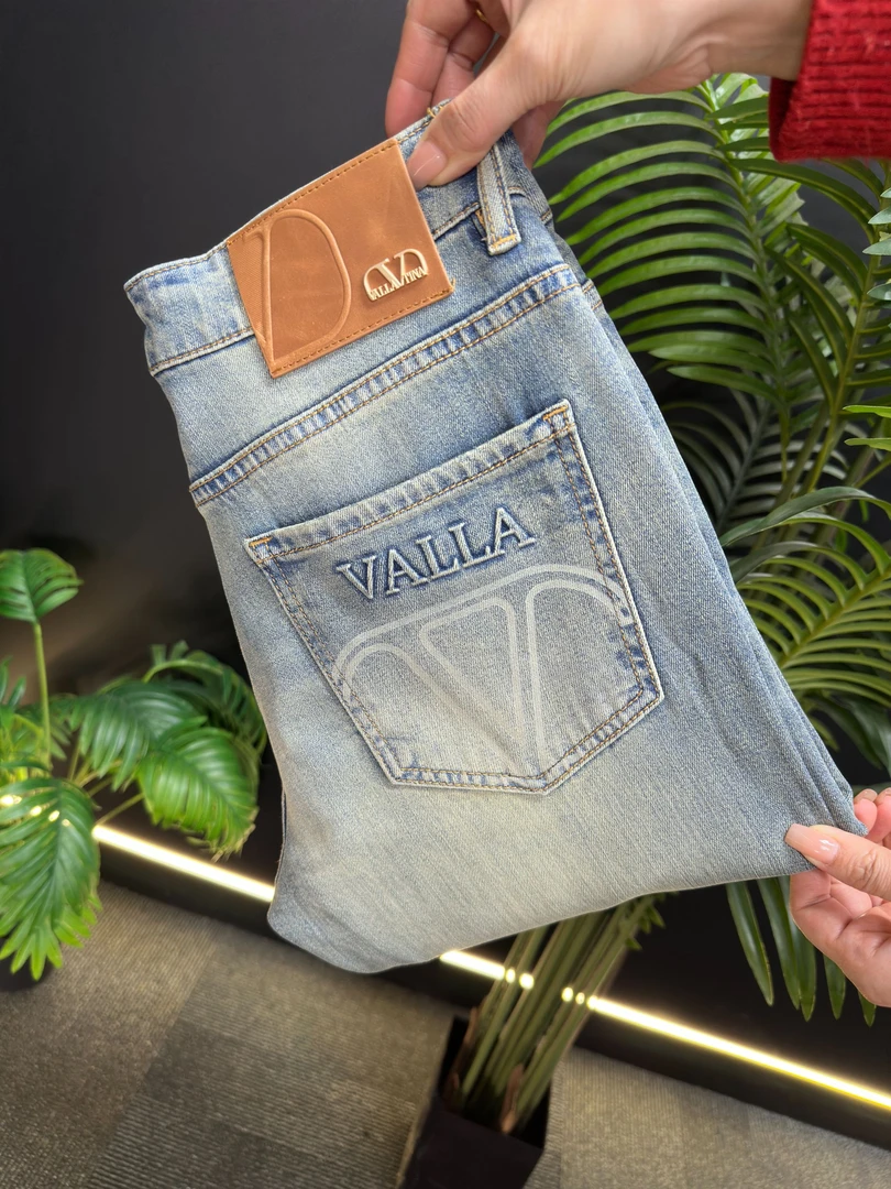 【Zben专属】新春款软牛仔高端男士欧版轻奢弹力修身小直筒男牛仔裤