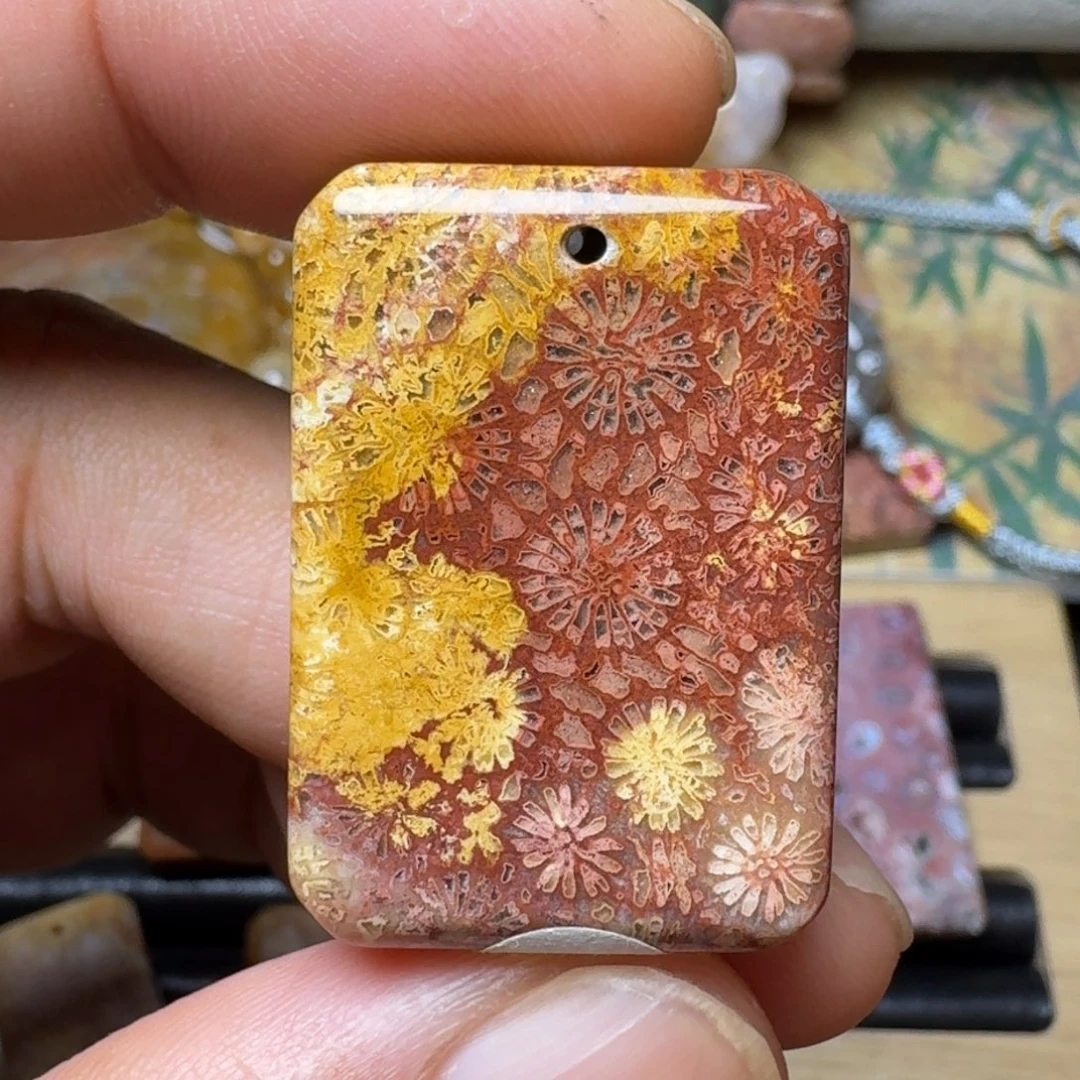 硅化玉纯天然色有机玉石保真色未镶嵌