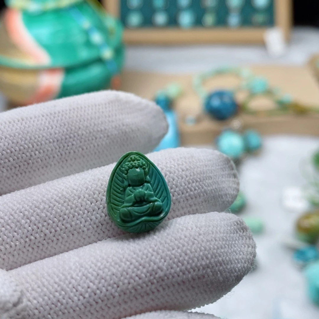 绿松石珠宝奇石未镶嵌