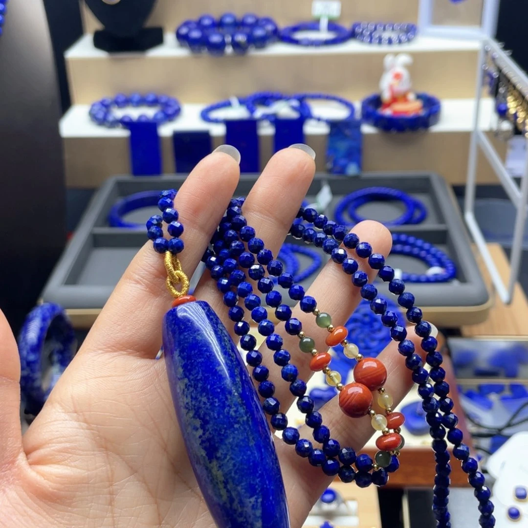 未镶嵌青金石毛衣链