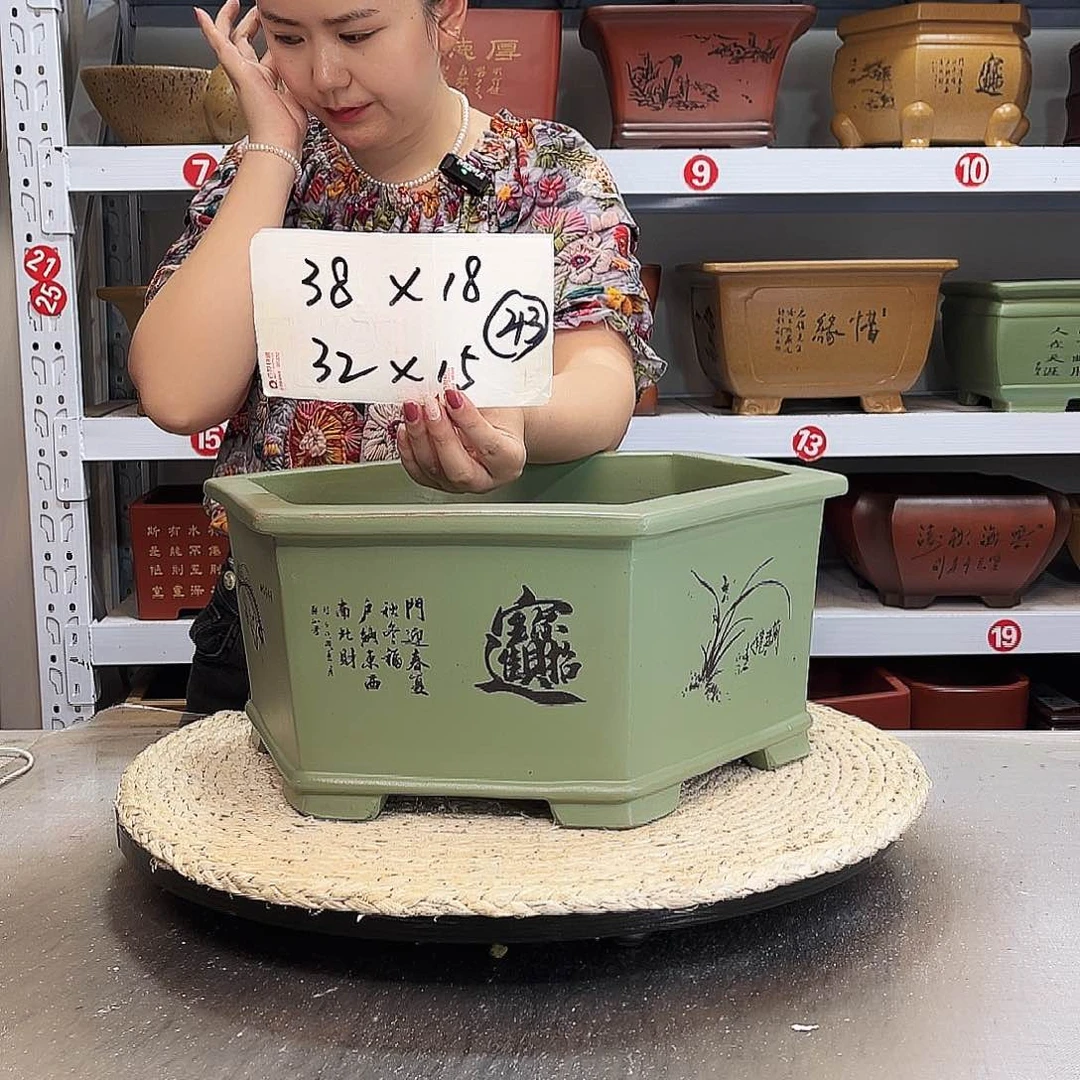 紫砂花盆紫砂花盆