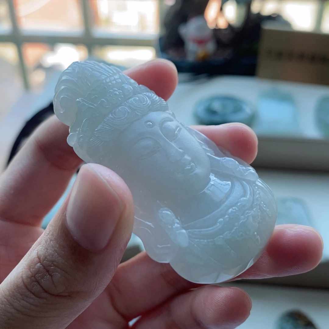 【闪购商品】颈饰未镶嵌翡翠天然缅甸A货