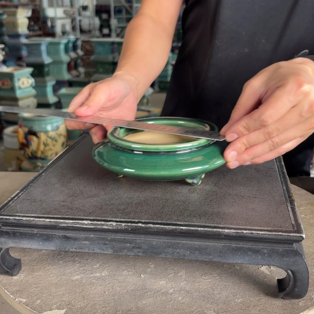 。一风堂石湾花盆 内10*3