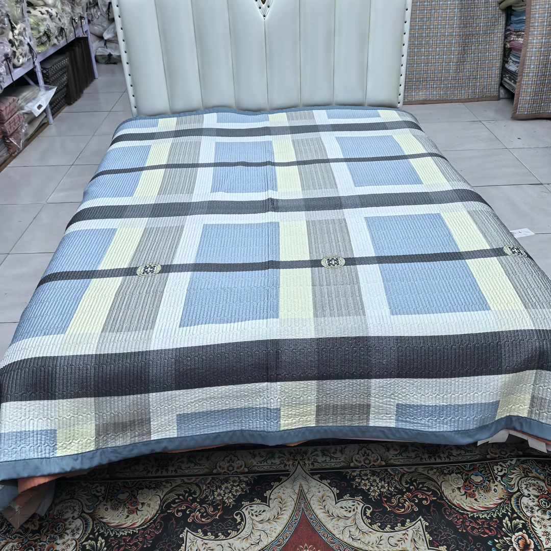 天丝凉席《大方格》2米✕2.3米