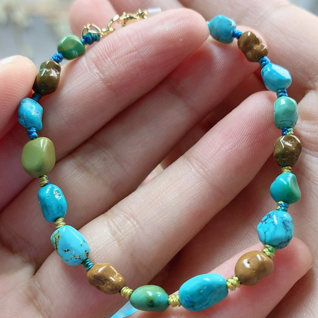 未镶嵌绿松石珠宝奇石