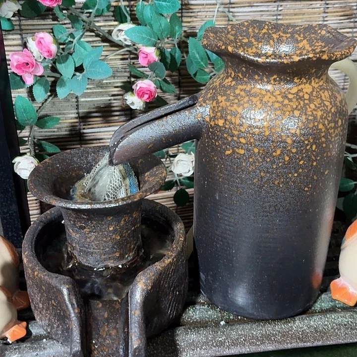 粗陶口径13/17，13/15/15➕10W水泵➕水管➕过滤棉