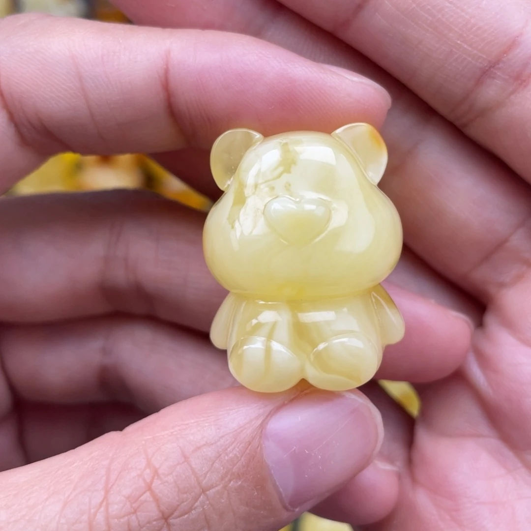 裸石琥珀未镶嵌蜜蜡