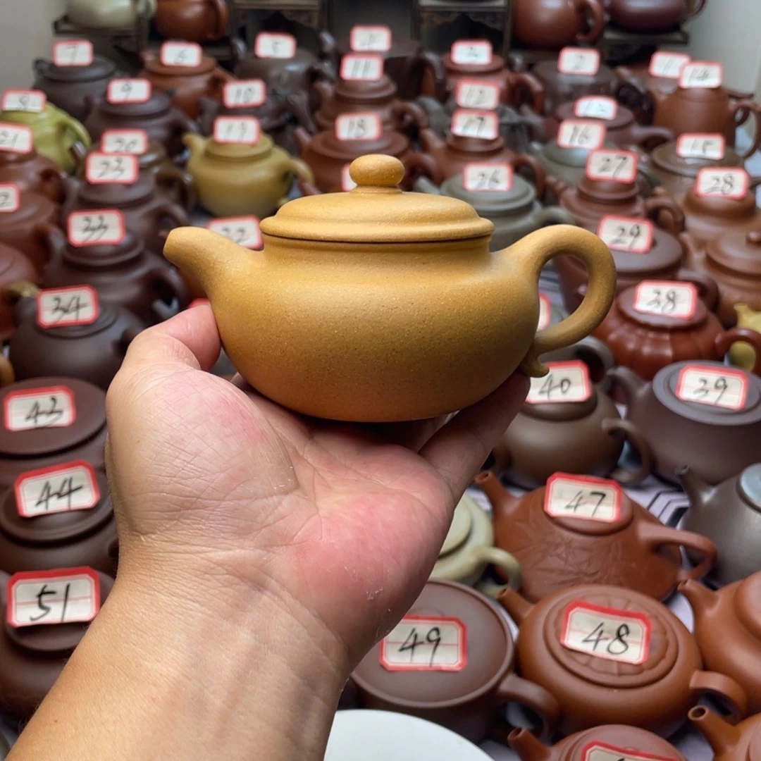 茶壶紫砂宜兴紫砂半手工