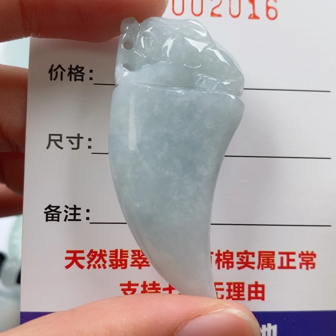 颈饰未镶嵌翡翠挂件