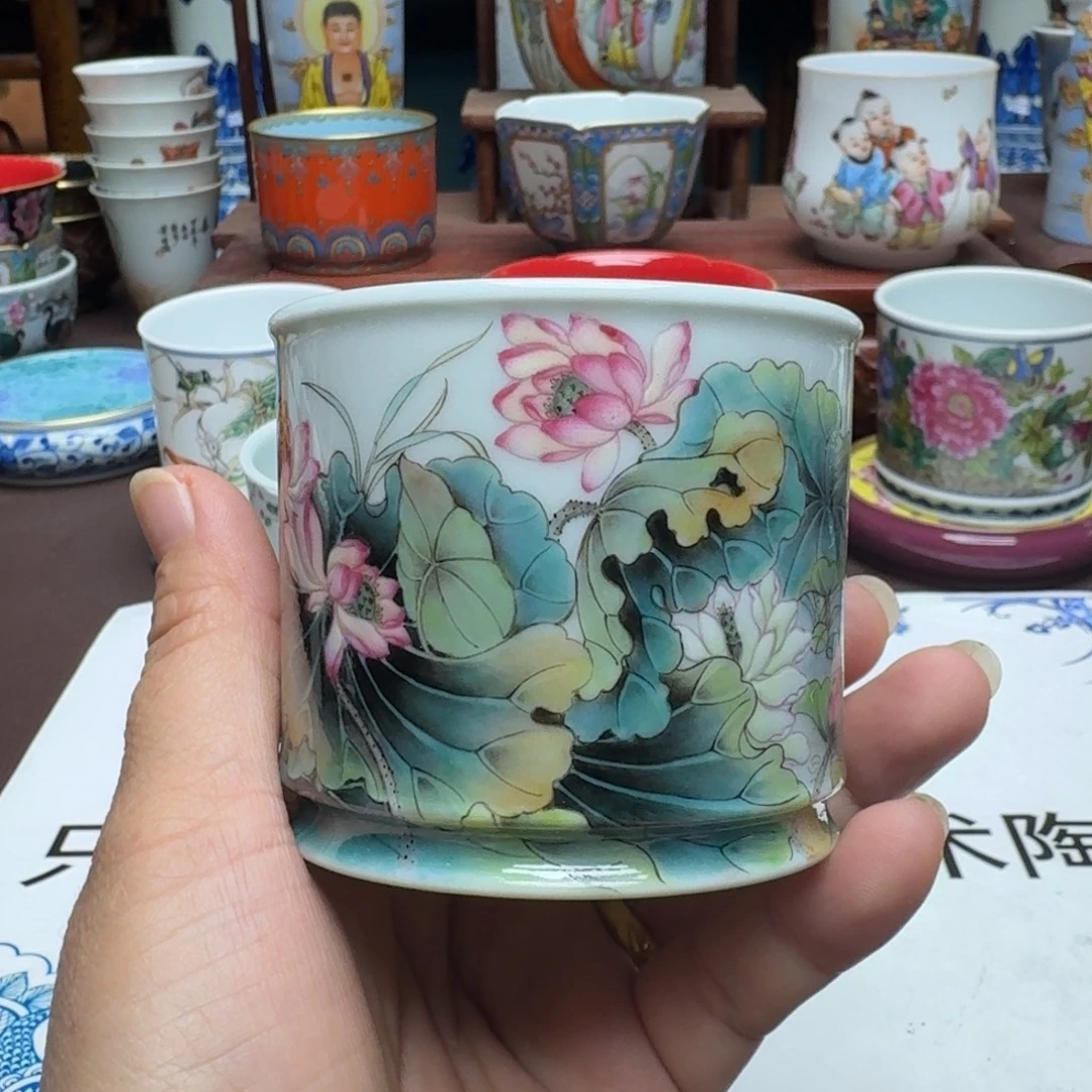 景德镇手工手绘展示