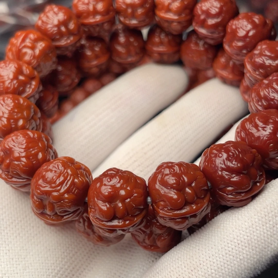 3***5猴头核桃手串蟾王