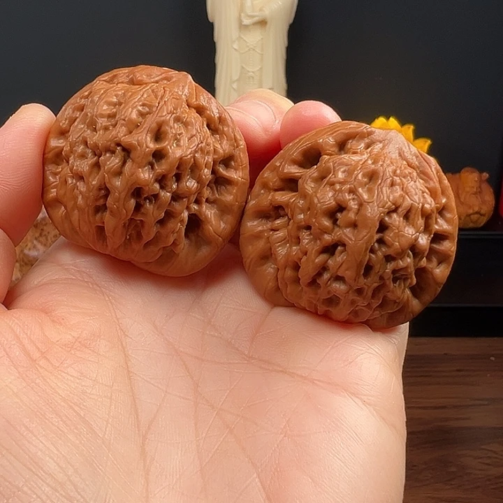 吊坠文玩核桃41全品金公子