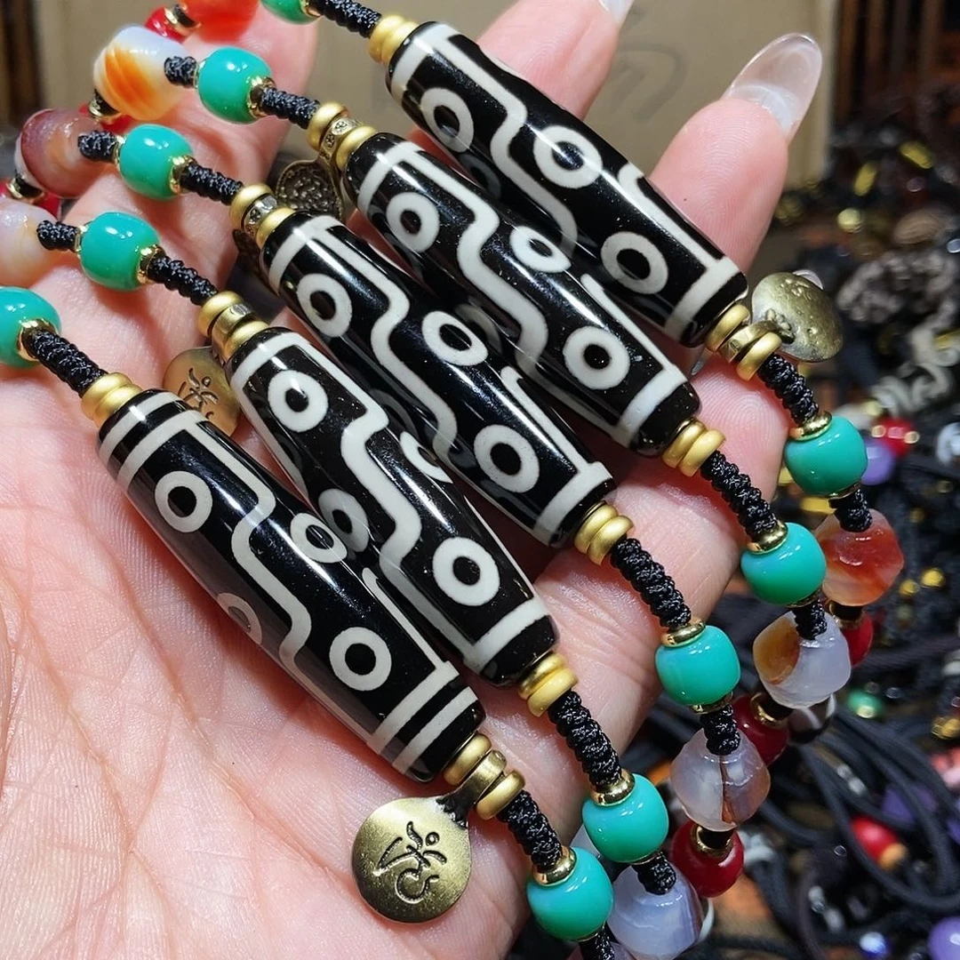 玛瑙/玉髓颈饰未镶嵌多样性发其一