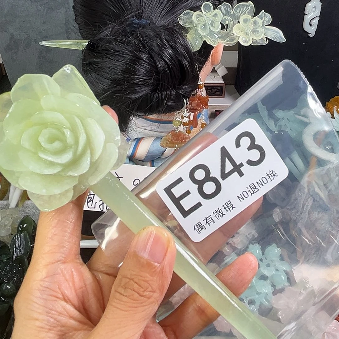 岫玉未镶嵌发饰ℳ****?