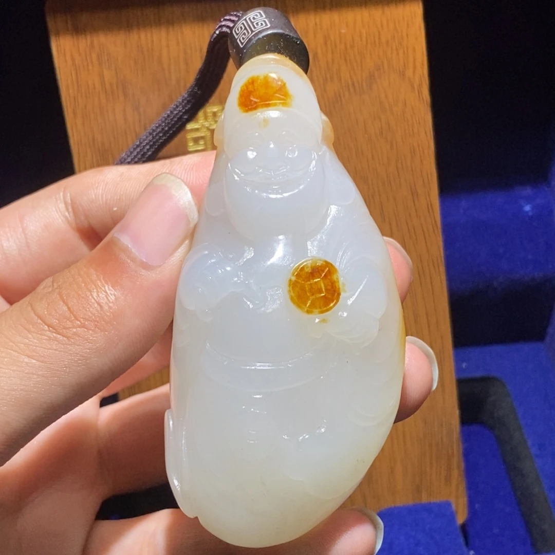 星***迹未镶嵌和田玉挂件