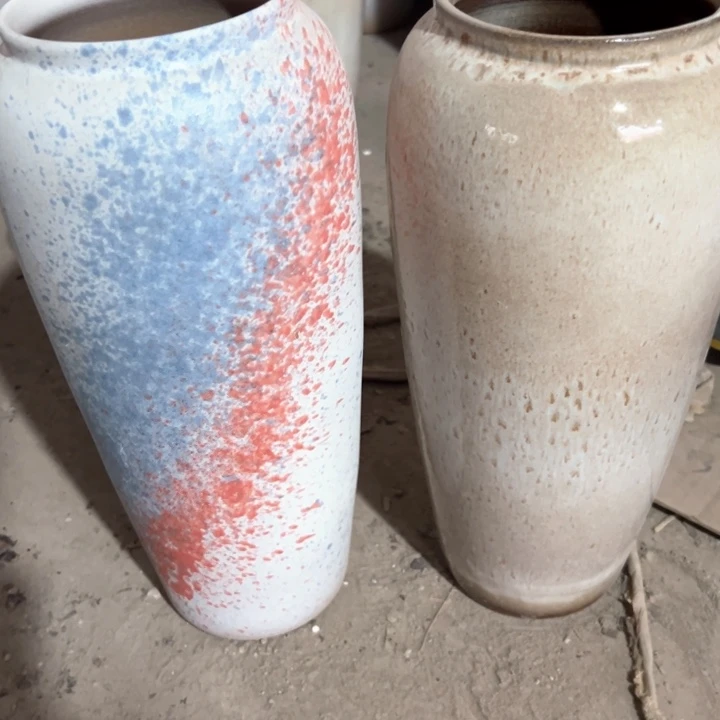 红陶瑕疵11-31两个