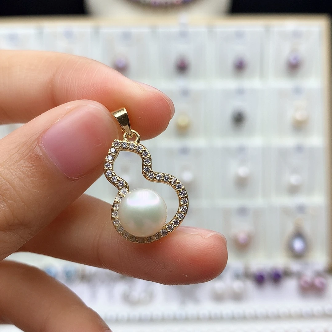 淡水珍珠颈饰合金