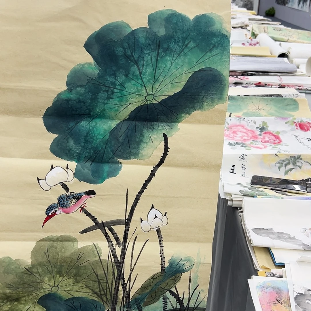 国画纯手绘作品欣赏