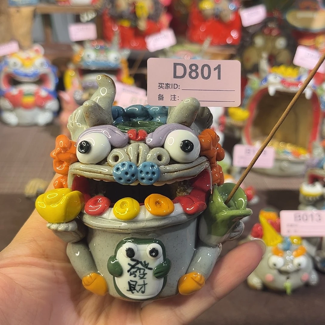 泥塑纯手工茶宠摆件
