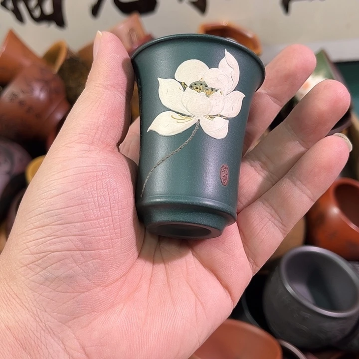 茶杯紫砂全手工紫砂主人杯