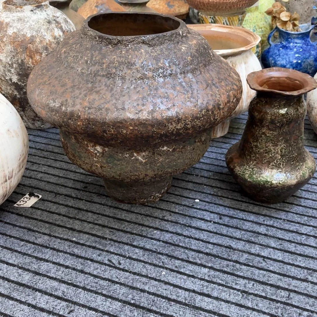瓶铅**皮陶瓷瓶口径高度左右