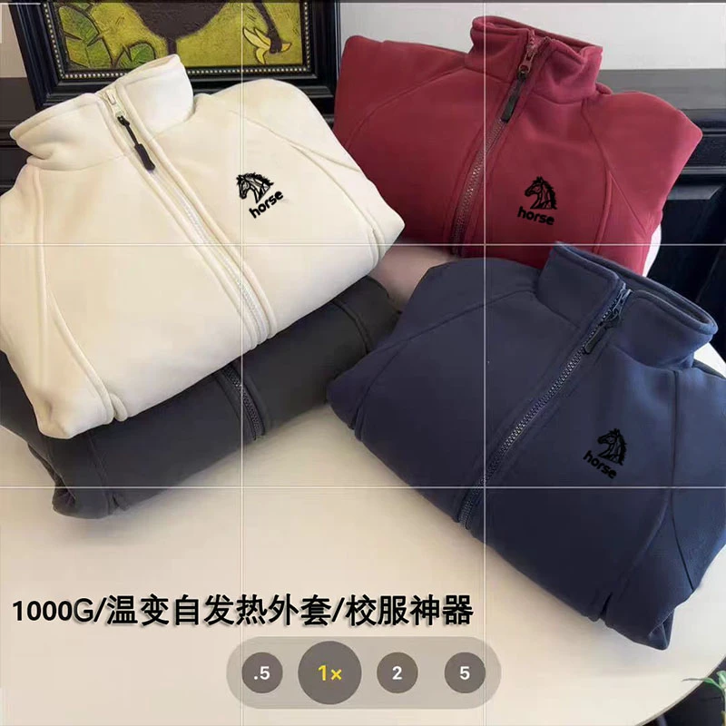 【10A抗菌加厚保暖】儿童加厚立领外套中大童冬季童装外套