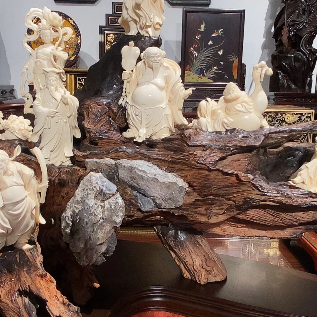 佳***爷紫檀木类成套家具八仙过海