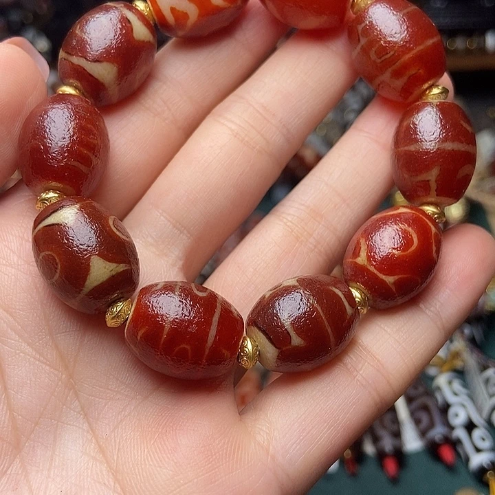 玛瑙/玉髓未镶嵌手链