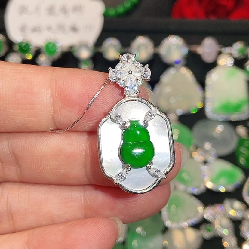 【闪购商品】颈饰未镶嵌翡翠天然翡翠