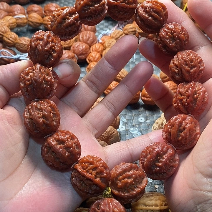 手串文玩核桃龙脊京八棱