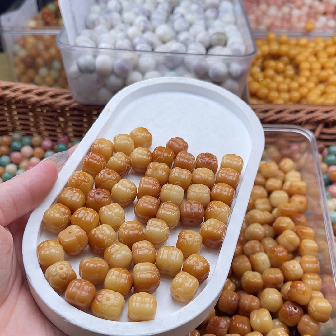 白玉菩提吊坠c c c12mm/22颗