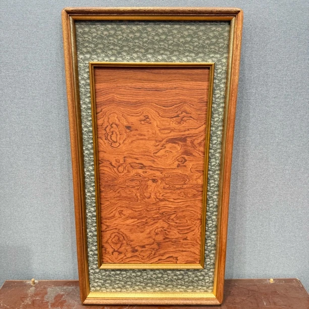 天丝国凌山茶花—65x33乌檀木框中框画框【画心24x46