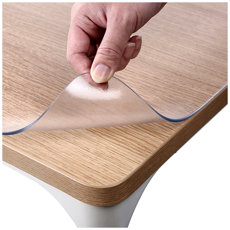 【1.5mm】软玻璃茶几垫防水防污防尘餐桌垫桌布环保无味透明胶垫