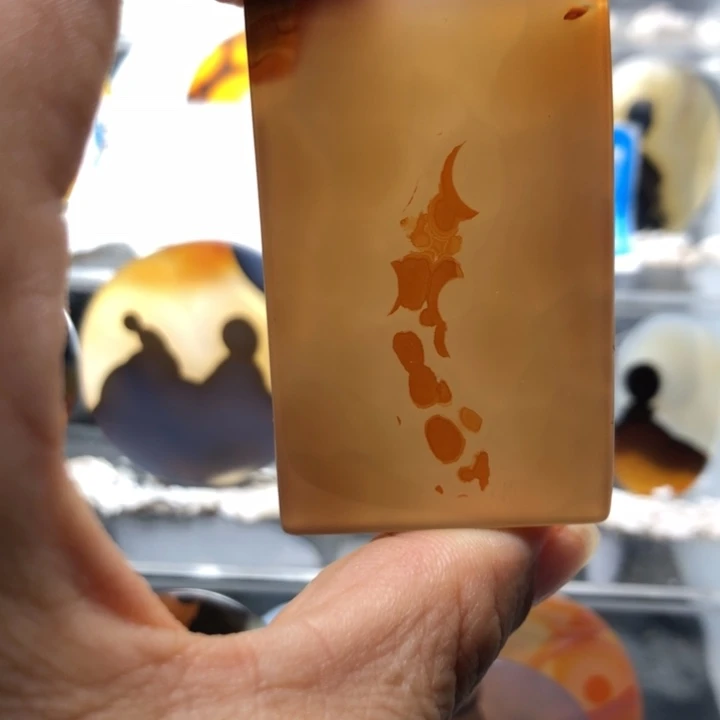 合金玛瑙/玉髓珠宝奇石119