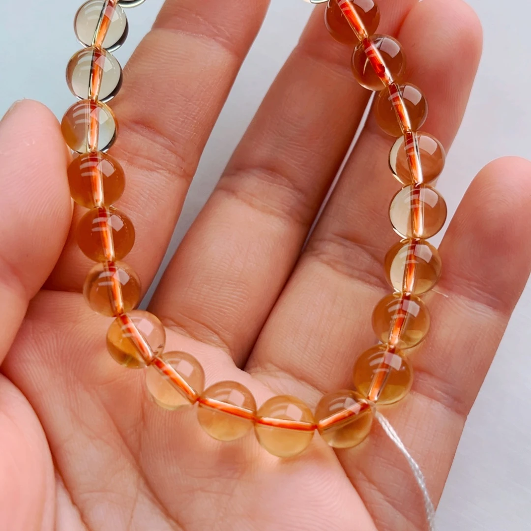 未镶嵌水晶手串天然保真