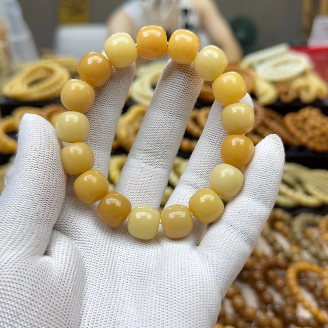 菩提根/象牙果手串13.14 10年以上 鬼工